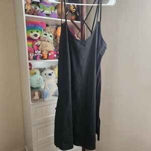 🌟SHEIN Black Midi Dress